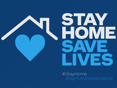 Stay Home. Save Lives. 2